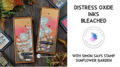 Distress Oxide Inks Color Combos & Cards - Sandi MacIver - Card making and paper crafting made easy