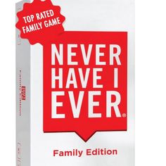 a family board game with the title never have i ever on it's cover