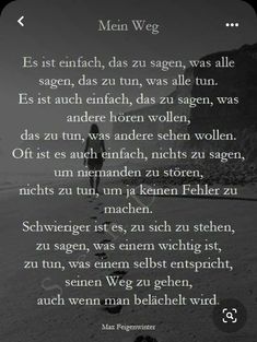 a poem written in german on the beach