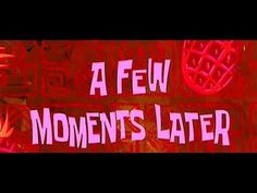 a red neon sign that says a few moments later