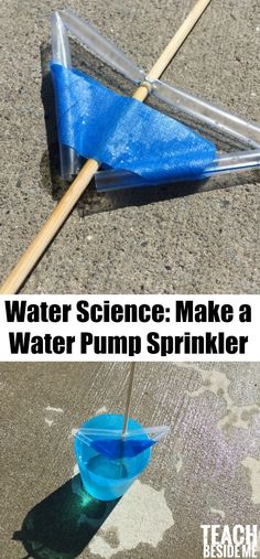 water science make a water pump sprinkler