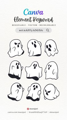 #canva #canvaelement #canvaelementkeyword #maenjari #maenjaristudio #halloween #ghost #spooky #boo #cartoon Copy Design, Elements Graphic Design, Canva Halloween Elements, Canva Halloween, Search Bar, Canva Sets, Canva Free Elements, Canva Codes, Halloween Graphic Design