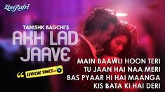 an advertisement for the song'aah lad jave'with two people dancing