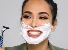 Black Pores On Legs Shave Your Face, Face Shaving, Huda Kattan, Beauty Tips In Urdu, Face Time, Daily Beauty Routine, Grooming Tips