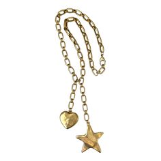 Notte Star & Heart Lariat Necklace | sccollection | Wolf & Badger Lariat Style Necklace, Brand Clothes, Jewelry Accessories Ideas, Accessories Ideas, Lariat Necklace, Style Necklace, Watch Necklace, Necklace Sizes, Christmas Wishlist