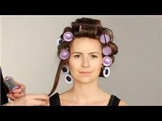 how to put in curlers like a pro Hair 101, Beauty Hair Makeup, Hair Skin Nails, Hair Curlers, Beauty Wellness, Big Hair