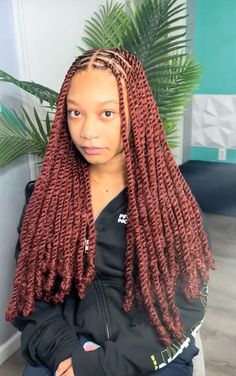 Big Twist Braids Hairstyles, Fav Hairstyles, Protective Braids, Locs Styles, Big Twist, Dreadlock Style, Hairstyle Inspo, Protective Hairstyles Braids