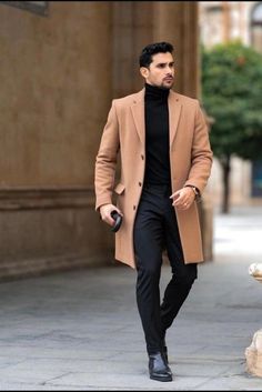 Turtle Neck Outfit Men, Mens Fashion Suits Casual, Classy Outfits Men, Men Fashion Casual Shirts, Stylish Men Casual, Fall Outfits Men, Classy Men, Men Stylish Dress