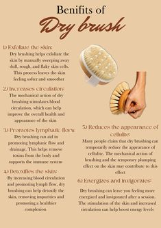 #benefits #drybrush #selfcare Dry Brushing Benefits, Benefits Of Dry Brushing, Bath Soak Recipe, Massage Marketing, Wellness Workshop, Dry Body Brushing, Massage Candle, Diy Body Care, Healthy Skin Tips