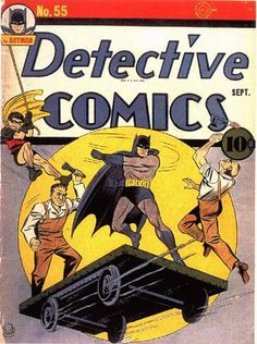 an old comic book with the title's cover art