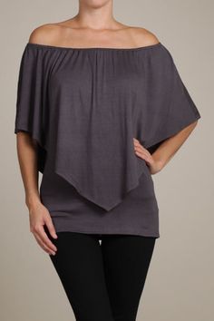 Another beautiful Chatoyant Creation. Layered 4 way convertible top, 95% Rayon 5% Spandex a great traveling companion. Great Resort or Cruise Wear! Stay Sexy! Fall 4-way Stretch Tops, Basic Maxi Dress, Creative Accessories, Cruise Wear, Convertible Top, 2015 Fashion, Online Shopping Clothes, Online Clothing, Off Shoulder Blouse