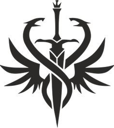 Hell Knight, Lineage 2, Class Logo, Dragon Tattoo Designs, Symbol Logo, Png Vector