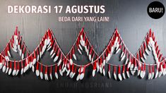 an advertisement for beda dari yang lain's latest show, dekorasi 17 augustus