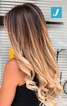 Hair Ombre Blonde Brown, Blended Ombre Blonde, Golden Blonde Ombre Hair, Gold Balyage Long Hair, Gradient Hair Brown To Blonde, Blond Balayage, Ombre Hair Blonde, Ombre Hair Color