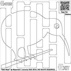 an elephant maze is shown with the numbers 1 - 5 in it's center