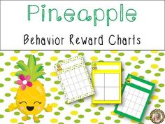 the pineapple behavior reward chart is shown