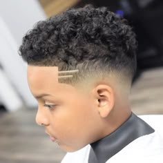 Fade Haircut Curly Hair