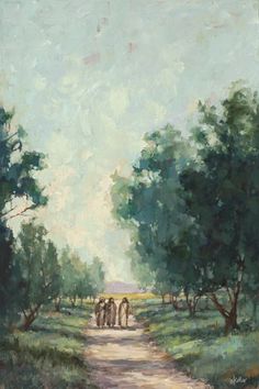 an image of a painting with the words road to emma's