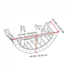 a drawing shows the width of a boat