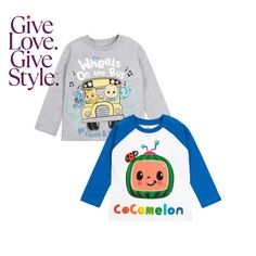 in stock Cocomelon 2, Jj Cocomelon, Cocomelon Jj, Traditional Nursery Rhymes, T Shirts White, White Heather, Screen Printing Designs, Crew Neck Shirt, Graphic Tee Shirts