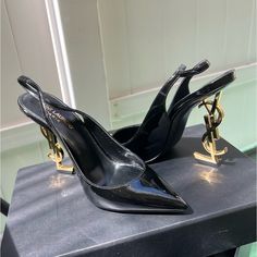 Ysl Heels, Size 38. Almost Brand New , Worn Once Only. Comes With A Box . In A Great Condition. Ysl Heels, Yves Saint Laurent Shoes, Accessories Bag, Saint Laurent Shoes, Strong Female, Pinterest Outfits, Shoes Color, Heels Shoes, Heel Shoes