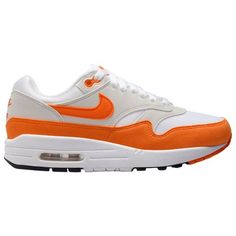 Classics are always awesome, just like the Nike Air Max 1' 87. Reigning supreme since 1987, these are the first sneakers that introduced Air to the world and continue to rule the hearts with their style and unrivalled underfoot experience. Featuring a durable leather upper, these running-inspired shoes let you zoom through the workplace, streets, city, and everywhere in absolute comfort. The tried-and-true cushioning and classic wavy mudguard guide your way, no matter how long you have been walk Air Max 1s, French Architecture, Casual Running Shoes, Heritage Fashion, Air Max 1, To The World, Classic Looks, Air Max, Grey And White