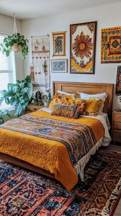 15 Unique Boho Bedroom Decor Ideas You Need To See Boho Bedroom Decor Ideas, Bedroom Decor Ideas, Bold Patterns