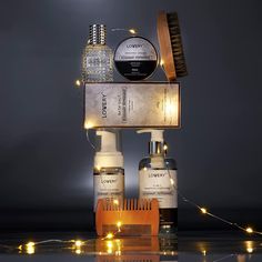 "PERFECT GIFT FOR MEN - This complete beard and body care set is perfect for an unique, romantic and cool mens gift ideas for Dad, Husband, Boyfriend, Mens, Boys, Teens, Adults on Christmas, Birthdays, Fathers Day, Valentines Day, Anniversary and all other occasions. Best gifts for men who have everything and gifts for dad who wants nothing. AT-HOME SPA TREATMENT - Indulge in a relaxing and refreshing spa-like experience after a stressful day. This bath and body set provides a variety of men's p Self Care Baskets, Body Care Set, Care Basket, Gift Ideas For Dad, Baskets For Men, Home Spa Treatments, Stocking Stuffers For Men, Spa Gift Basket, Bath Gift Set