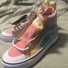 Brand New, Never Worn Vans- All Weather Size 7 Vans Red, High Top Vans, Womens Vans, Vans Shoes, Pink Red, Womens Shoes Sneakers, High Top, Shoes Sneakers, Size 7