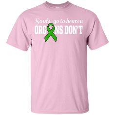 a pink t - shirt that says, soul go to heaven org is don't