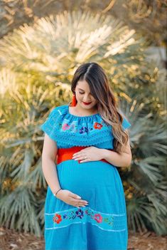 Mexican Theme Fiesta, Mexican Theme, Vestidos Vintage, Second Baby, Newborn Photoshoot, Maternity Pictures