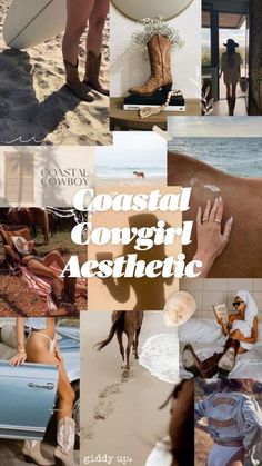 Boho Vibes Aesthetic Wallpaper, Cowboy Barbie Aesthetic, Cowgirl Asthetic Picture, Coastal Cowgirl Lockscreen, Cowgirl Macbook Wallpaper, Coastal Cowgirl Iphone Wallpaper, Coastal Western Aesthetic Outfits, Western Beach Aesthetic, Coastal Cowgirl Aesthetic Outfits Summer