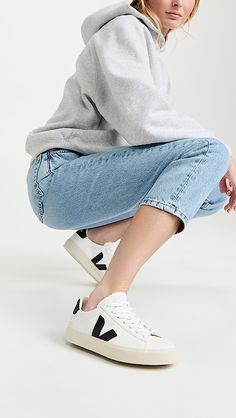 Veja Campo Sneakers | Shopbop Veja Campo Sneakers, Veja Women, Zapatillas Veja, Nike Sneakers Outfit, Sneaker Outfits Women, Veja Shoes, Veja Sneakers, Logo Emblem, Cute Sneakers