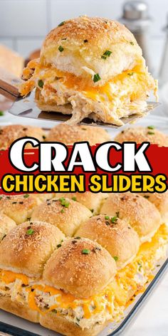 Crack Chicken Sliders