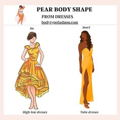 High-low dresses Best Prom Dress, Pear Shaped Girls, Top Prom Dresses, Best Prom Dresses