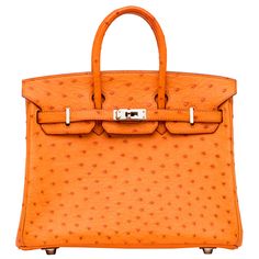 The Hermés Birkin bag embodies the quintessence of style and luxury due to its impeccable design, craftsmanship, and significance. That being said, it is the most iconic and desired piece from the Hermés handbag collection. Luxury Orange Bags With Top Carry Handle, Luxury Orange Satchel For Daily Use, Luxury Orange Rectangular Bag, Luxury Orange Satchel With Detachable Strap, Luxury Orange Top Handle Satchel, Luxury Orange Bag For Formal Occasions, Luxury Orange Handheld Bag, Luxury Orange Formal Bag, Luxury Handheld Orange Bag