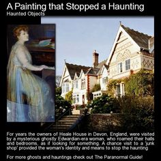 a painting that stopped a house in front of it with the caption'for years, the owner of her house in downton, england, was