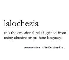 an english dictionary with the words laochezia