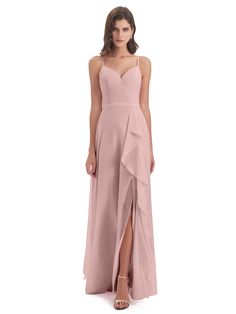 Dusty_Rose Bridesmaid Dresses Chiffon, Spaghetti Strap Bridesmaids Dresses, Coral Bridesmaid Dresses, Bridesmaid Dresses Uk, Chiffon Long Dress, Dusty Rose Bridesmaid Dresses, Bridesmaid Dresses Long, Simple Bridesmaid Dresses, Elegant Bridesmaid Dresses