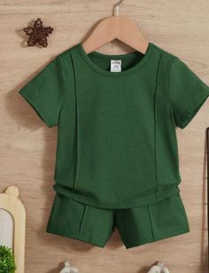 Casual Wear For Boys, Baby Cardigan Knitting Pattern Free, Baby Fashionista, Boys Style, Summer Green, Kids Fashion Dress