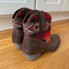 New, Never Worn! Bootie Boots, Womens Boots, Ankle Boots, Size 7, Womens Sizes, Women Shoes, Boots, Red, Women Shopping