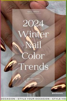 Ombre Chrome Nails, January Nail Designs, Dip Nail Colors, Trendy Nail Polish, 2023 Pink, Gold Prom, Nails Gold, February Nails