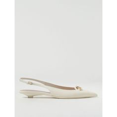 Spring/Summer 2024 Valentino Garavani Flat Shoes Woman Ivory Size Type: It Sku: Gig-4w0s0iy1eey ~ 098 Welcome To The Official Luosophy Poshmark Closet! Luosophy Is A Luxury Brand Reselling Company Founded In San Diego, Ca From 2016. All Our Products Are Imported From Italy And Sold In The Usa. We Do Our Best To Provide High Fashion, Luxury Items At Affordable Prices. We Guarantee All Our Products Are 100% Authentic. Shop With Us And You Will Forget About Shopping At Department Or Brand Name Stor Feminine White Heels For Work, Elegant Cream Flat Heels, Luxury White Flat Heels, Elegant Off-white Leather Sandals, Valentino Gold Heels, Valentino Espadrilles, Valentino Bow Sandals, Elegant Cream Pointed-toe Slingback Sandals, Valentino Boots