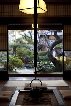 Tea Room at Tofu-ya Ukai, Tokyo Zen Trädgård, Japanese Room, Walter Gropius, Japanese Gardens, Kanazawa, Style Japonais, Japanese House