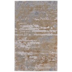 an area rug with different colors and textures