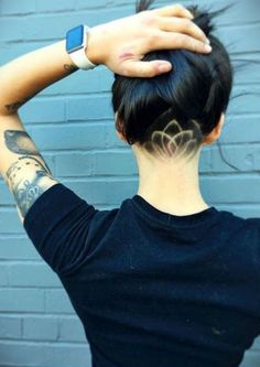 Hair Design Ideas, Undercut Hair, Trendy Hairstyle