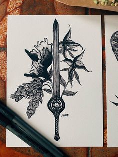 Skyrim Flowers Tattoo, Dawnbreaker Skyrim, Skyrim Flowers, Skyrim Drawing, Skyrim Logo, Paw Illustration