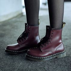 Red Doc Martens, Dr Martens Outfit, Doc Martens Outfit, Shoe Company, Designer Boots