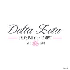 the logo for delta leaa university of tampa, estd 1909 - 922