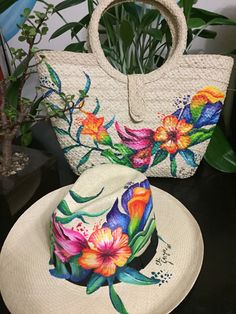 Hand Painted Gifts, Straw Hats, Costume Hats, Straw Hat, Gift For Mom, Hat Fashion, Costume Accessories, Headpiece